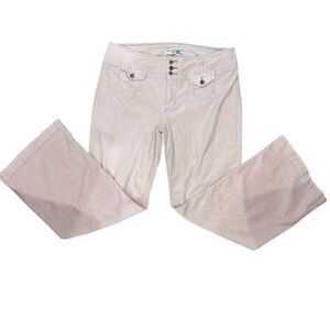 Pilcro and the Letterpress Anthropologie High-Rise Bootcut Corduroy Pink US 16W